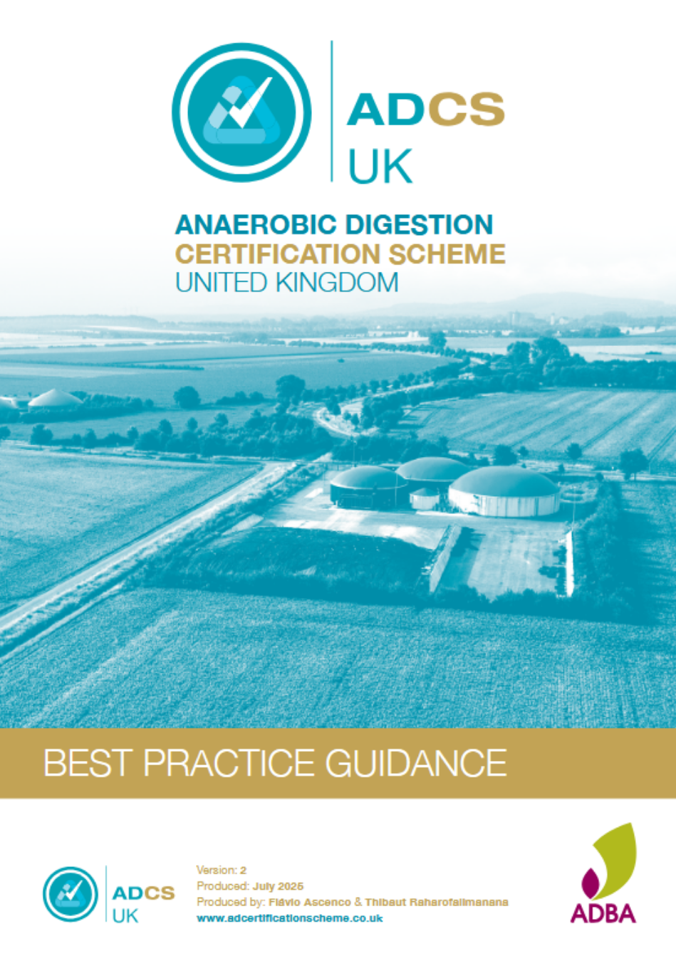 ADCS UK Best Practice Guide document cover July 2025